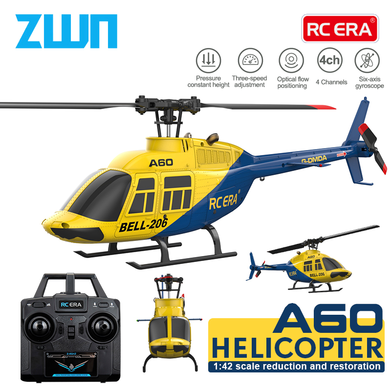 Drone Shahed Rc - เฮลิคอปเตอร์บังคับวิทยุ A60 2.4G 6 แกนไจโรสโคป 4