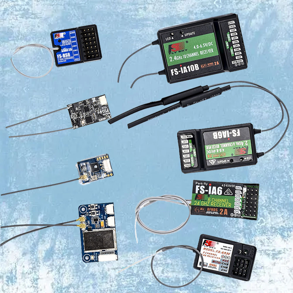 Drone Rc1 - ฟลายสกาย RC รีซีฟเวอร์ FS-IA6 IA6B IA10B