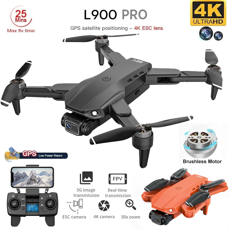 Drone Z - โดรน4K L900โปร GPS โดรน4K กล้อง HD