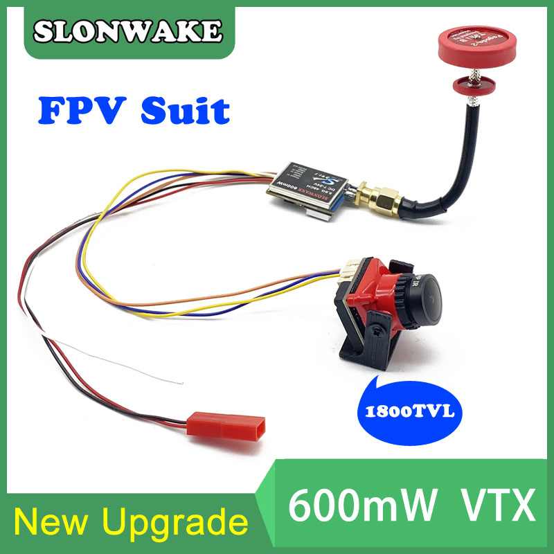 Drone Rc Camera - พร้อมใช้งาน 5.8G 48CH 600mW เครื่องส่งสัญญาณวิดีโอและ Cmos
