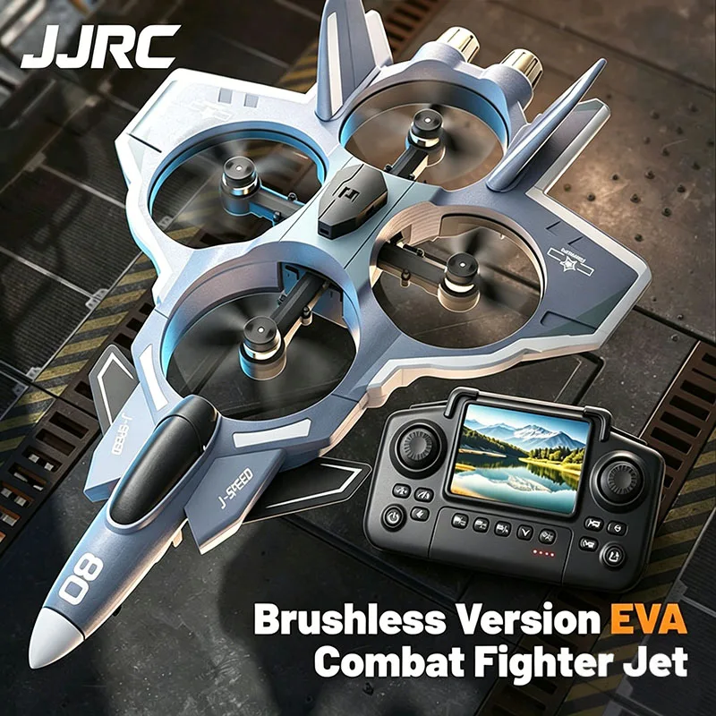Drone Rc Fighter Jet - JJRC RC โดรน กล้องความละเอียดสูง+ รีโมทคอนโทรล 2.4G
