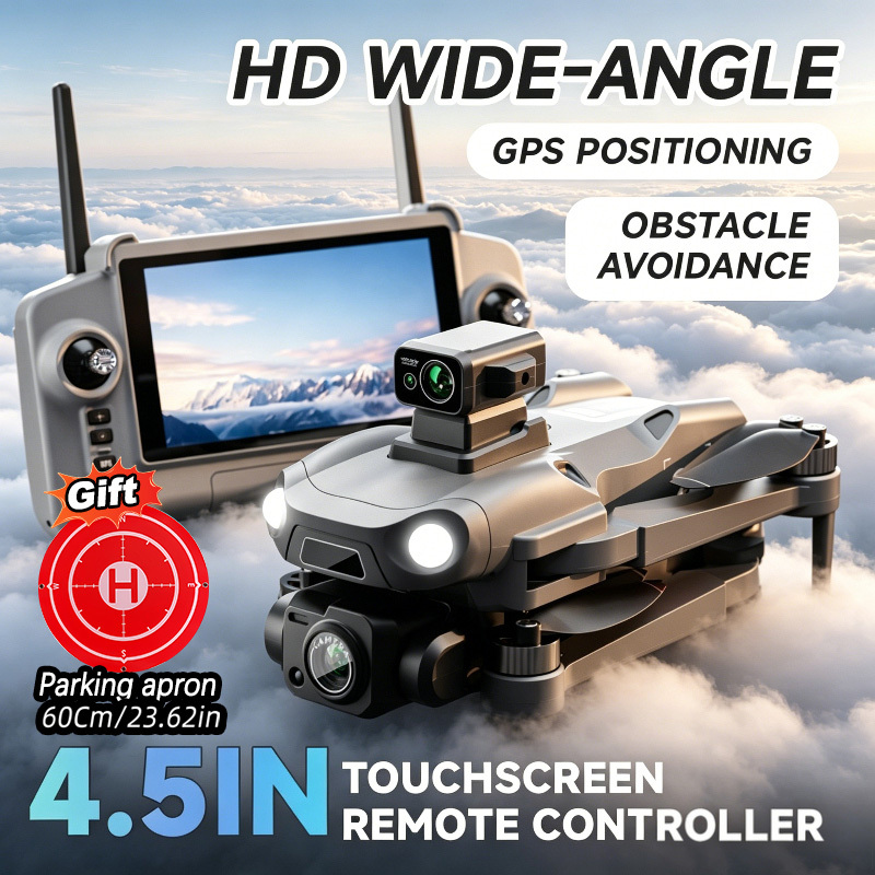 Drone Smart Rc Foldable - โดรนอัจฉริยะ M24 พร้อมระบบ GPS, โดรนกล้อง 8K