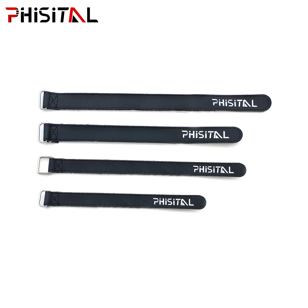 Drone Rc Controller Belt - สายรัดแบตเตอรี่ PhiSital Super Magic Tape พร้อมตัวล็อกโลหะ