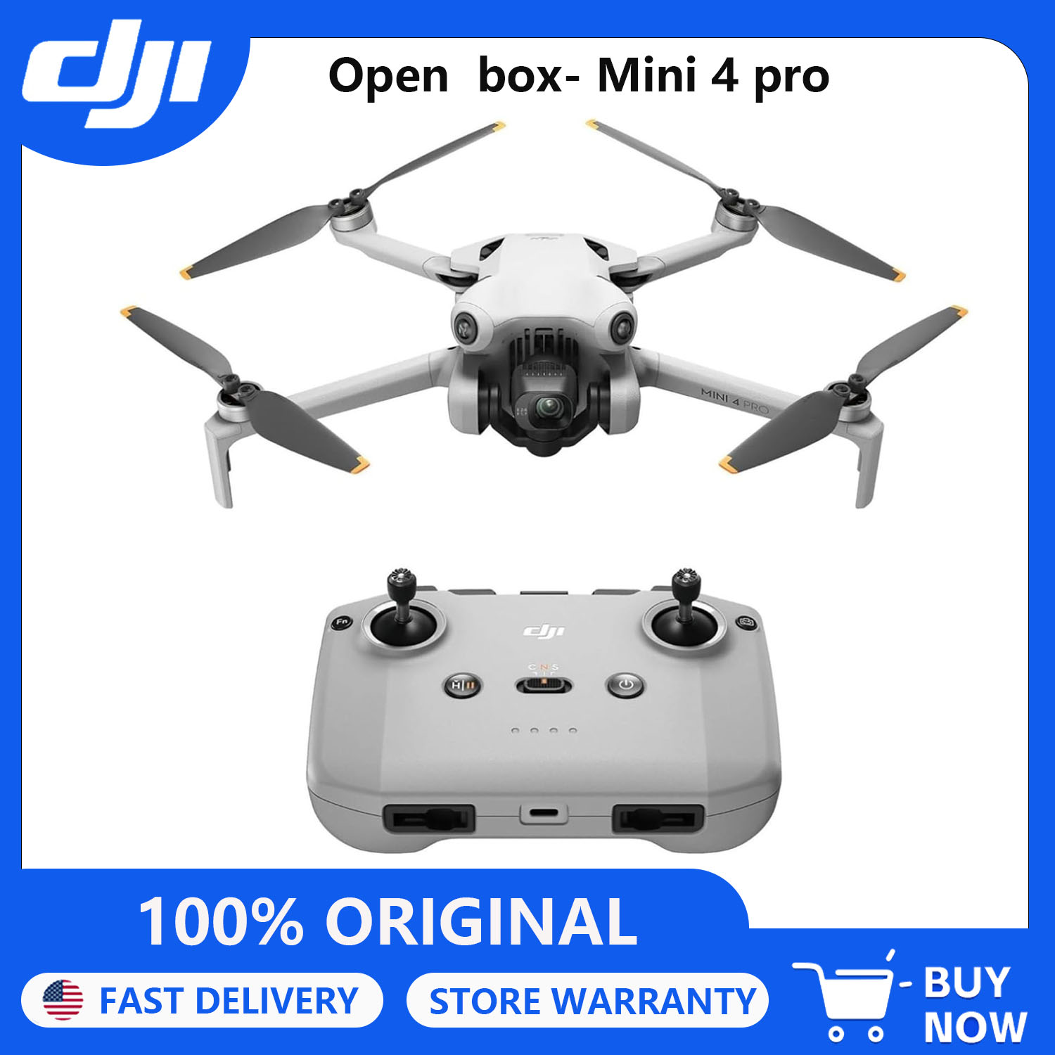 Drone Dji Rc Mini 3 - เปิดกล่อง-DJI Drones Mini 4 Pro (DJI