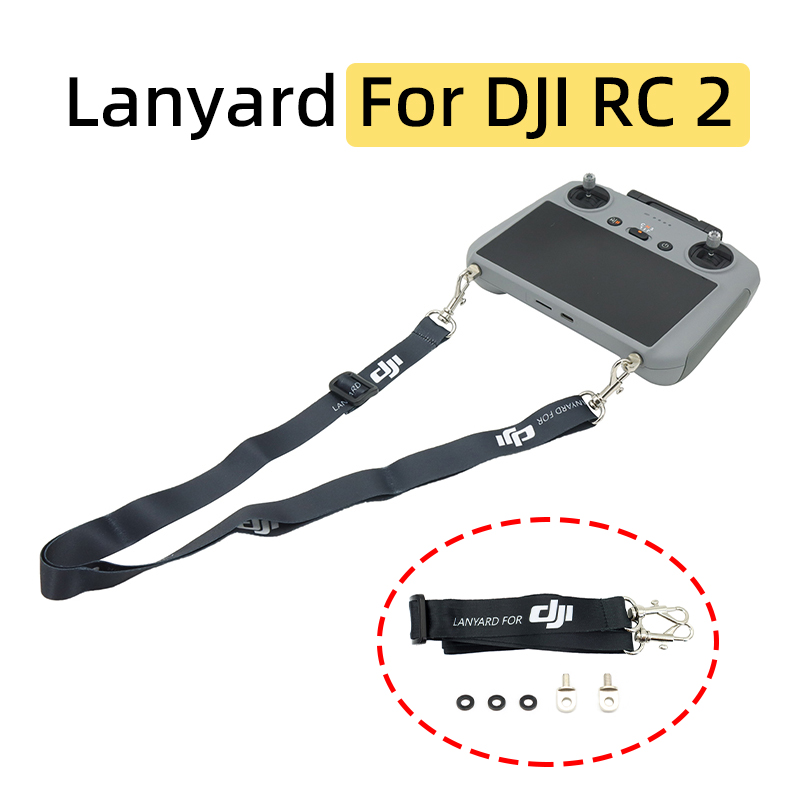 Drone Dji Rc Mini 3 - สายคล้องคอสำหรับรีโมทคอนโทรล DJI AIR 3/2S/Mavic 3Pro/Mini 3/4/5Pro