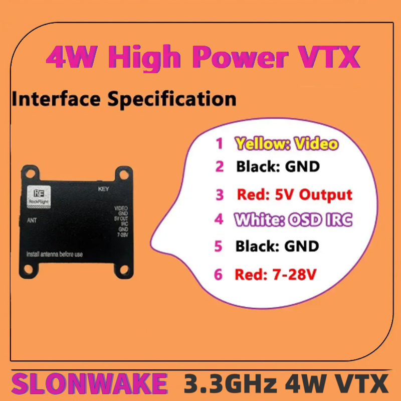 เครื่องส่งสัญญาณวิดีโอ SLONWAK - Drone Rc1 บทวิจารณ์และราคา