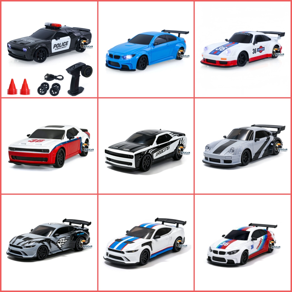 รถดริฟต์ RC รุ่นใหม่ 1/36 3611 - Drone Shahed Rc บทวิจารณ์และราคา