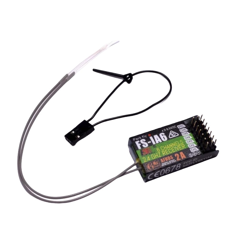 ฟลายสกาย FS-IA6 ตัวรับสัญญาณ 6 - Drone Rc Battery บทวิจารณ์และราคา