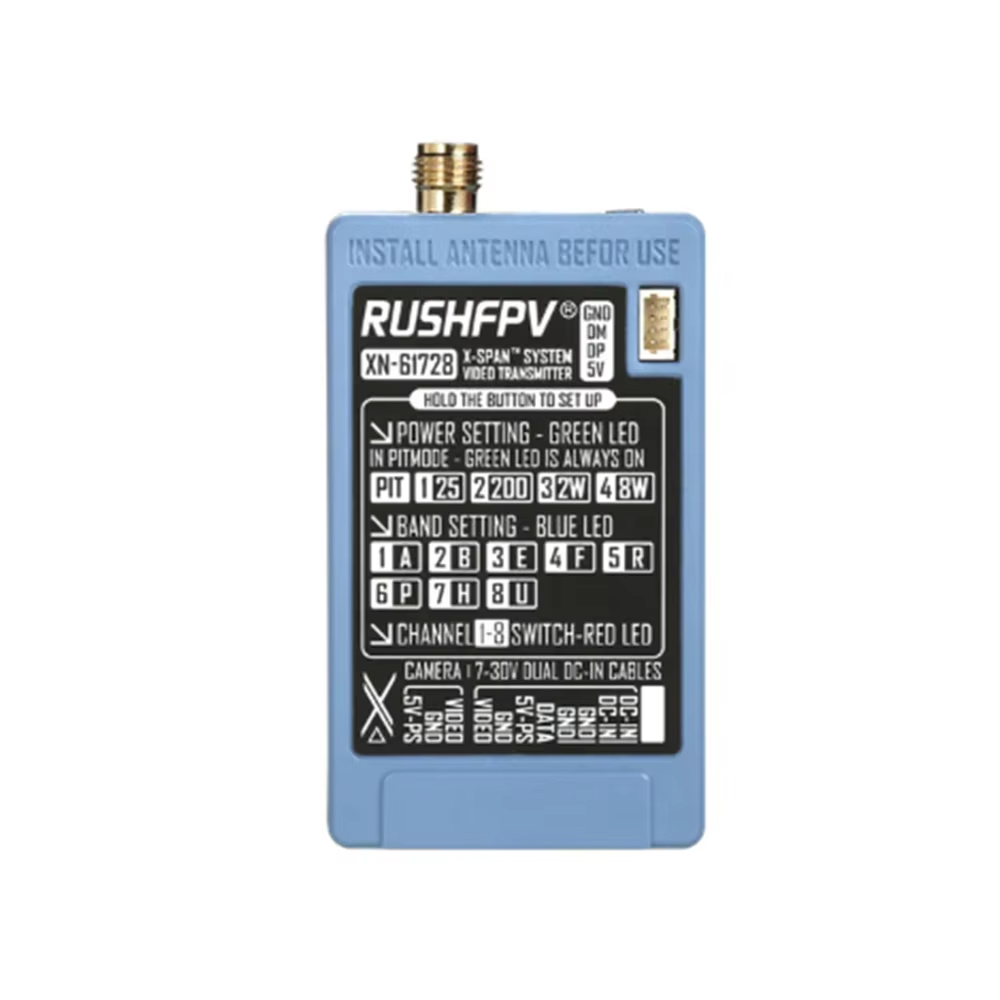 RUSHFPV 6.1‑7.2G 8W X61728 VTX - Drone Rc1 บทวิจารณ์และราคา