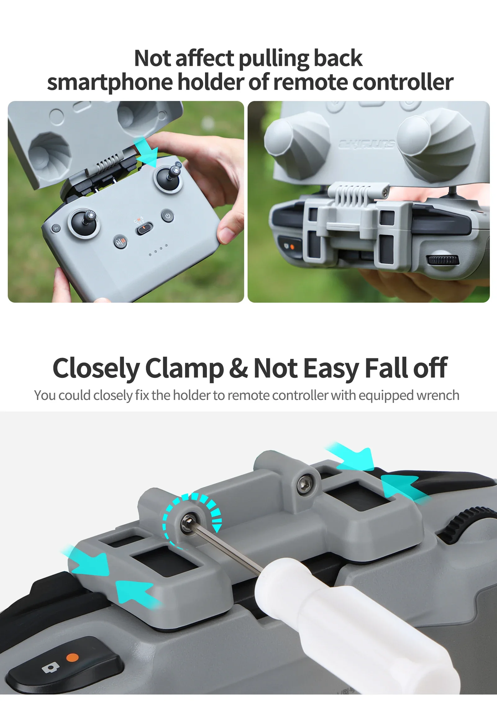 ฝาครอบป้องกันคอนโทรลเลอร์ 2 in - Drone Dji Rc Mini 3 บทวิจารณ์และราคา