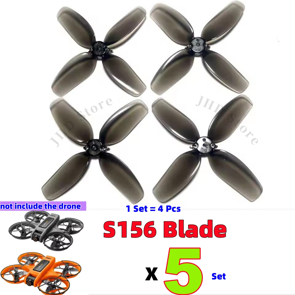 อะไหล่ใบพัดโดรน JHD สำหรับ S15 - Drone Rc X226 บทวิจารณ์และราคา