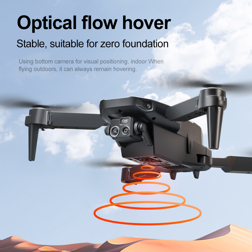 โดรนพับได้ GISAEV M1 พร้อมกล้อ - Drone Smart Rc Foldable บทวิจารณ์และราคา