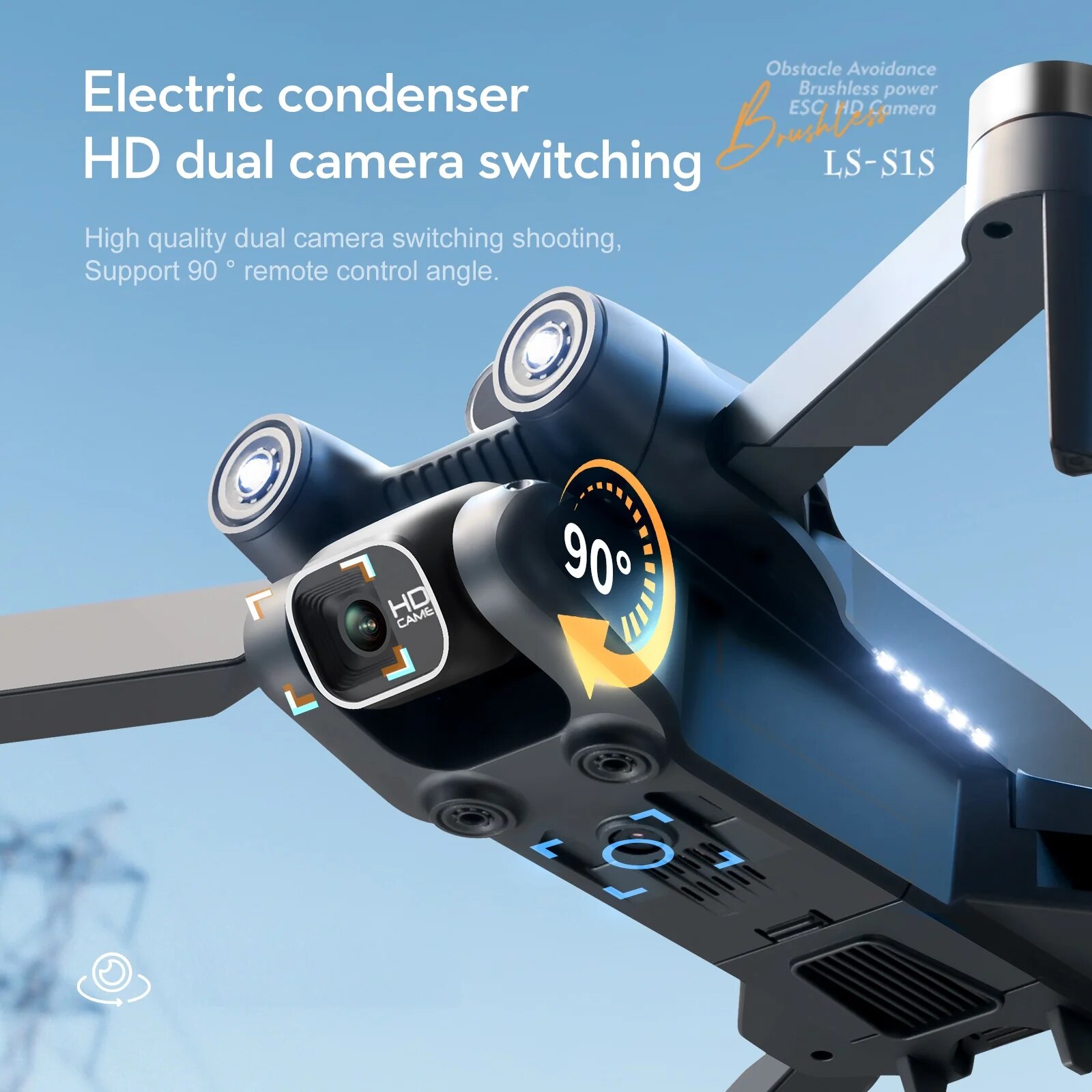 โดรน S1S 5G WiFi 4K กล้อง HD 8 - Drone Rc S1S บทวิจารณ์และราคา