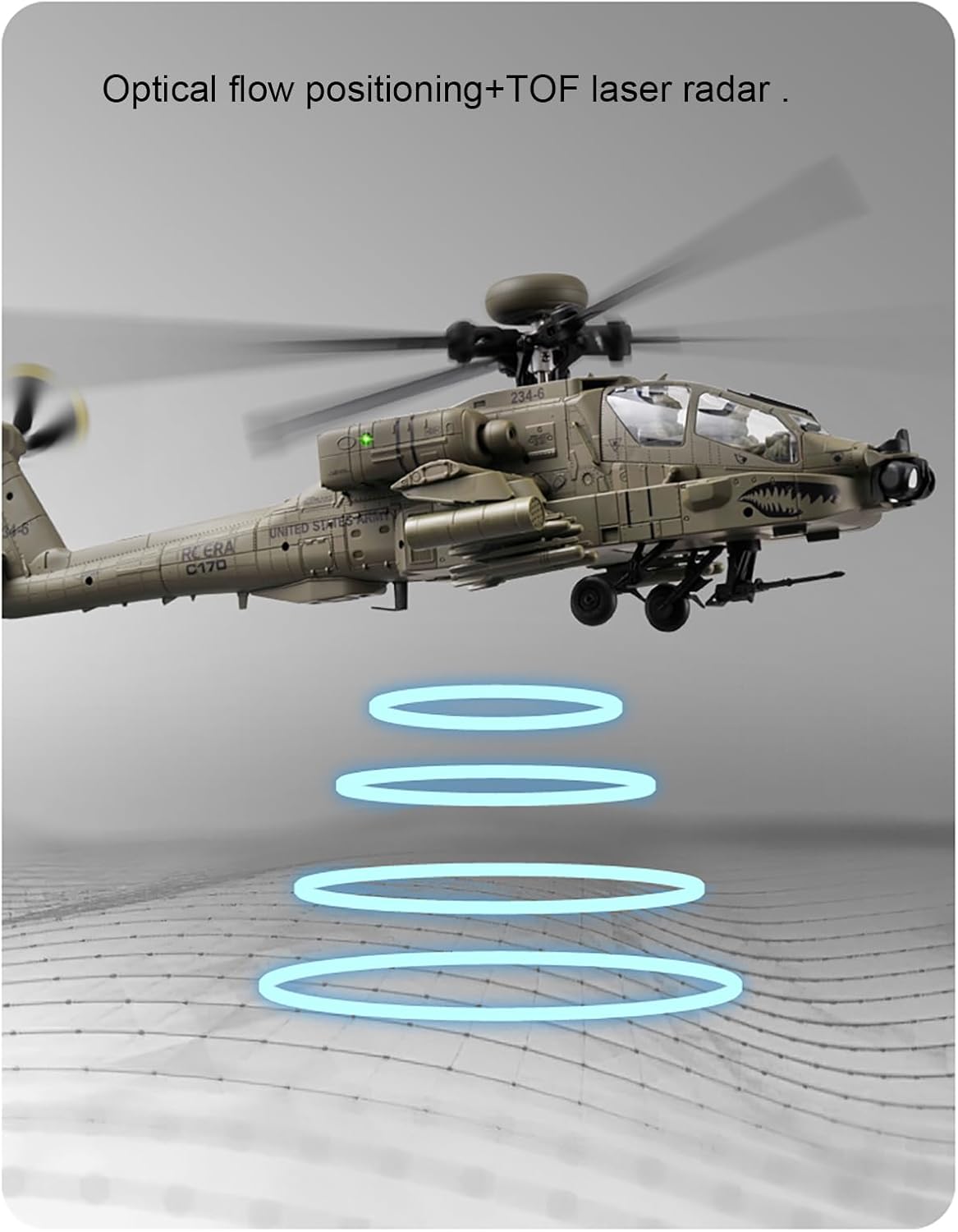 เฮลิคอปเตอร์บังคับวิทยุ 310 มม - Drone Shahed Rc บทวิจารณ์และราคา