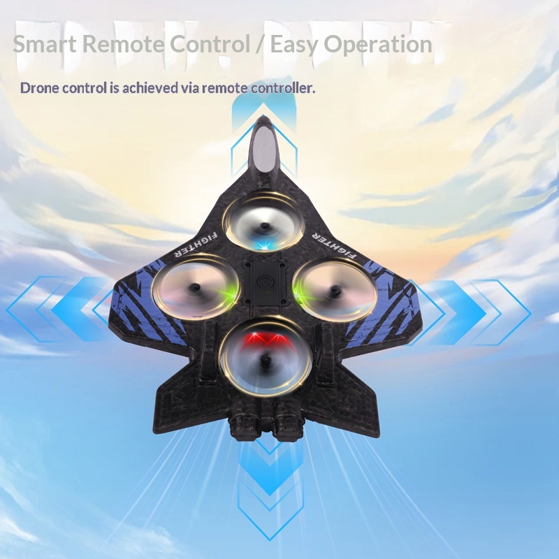 เครื่องบินบังคับวิทยุแบบร่อน โ - Drone Rc Fighter Jet บทวิจารณ์และราคา
