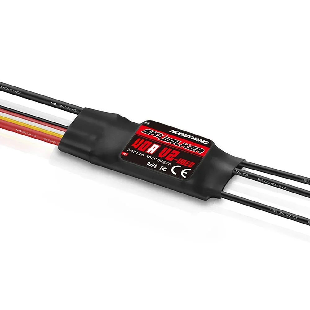 Hobbywing Skywalker ชุด V2 80A - Drone Rc Quadcopter Controller บทวิจารณ์และราคา