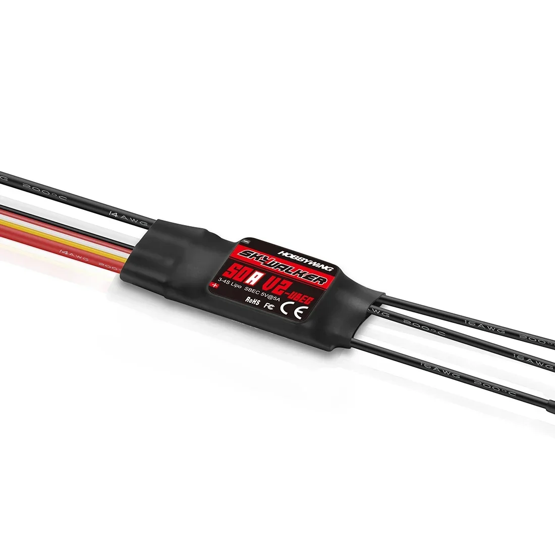 Hobbywing Skywalker ชุด V2 80A - Drone Rc Quadcopter Controller บทวิจารณ์และราคา