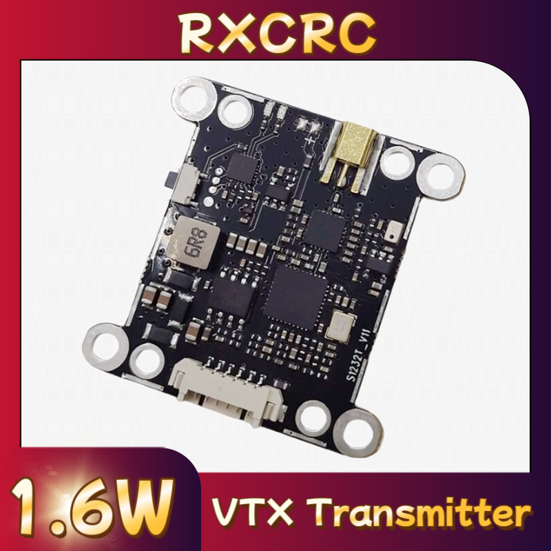 โมดูล RXCRC 5.8G 48CH 1.6W VTX - Drone Rc Camera บทวิจารณ์และราคา