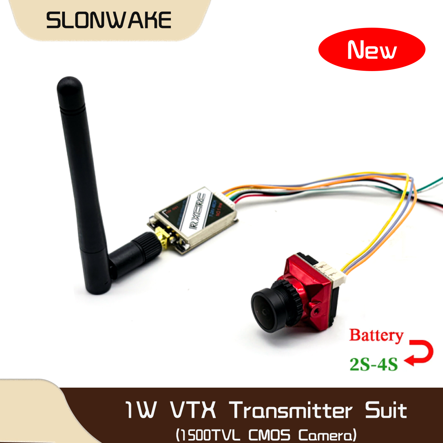 SLONWAKE 5.8G 48CH 1W VTX 100/ - Drone Rc Camera บทวิจารณ์และราคา