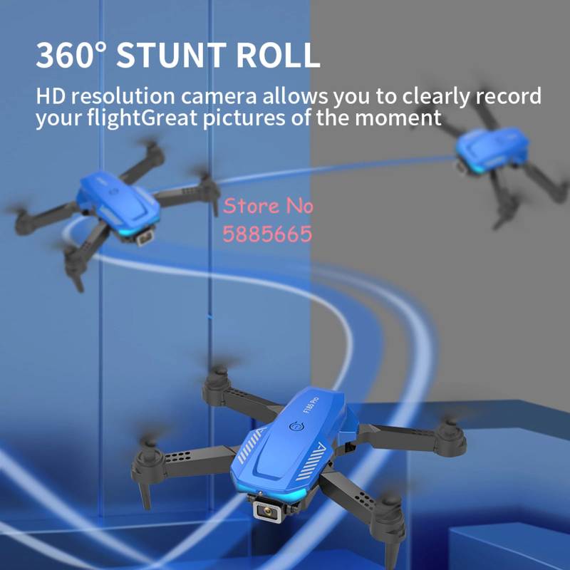 โดรนบังคับวิทยุแบบพับได้ WIFI  - Drone Smart Rc Foldable บทวิจารณ์และราคา