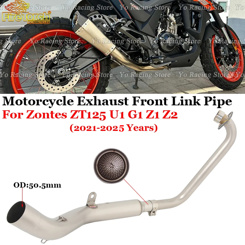 Slip-OnสําหรับZontes ZT125 U1  - Drone Z1 บทวิจารณ์และราคา