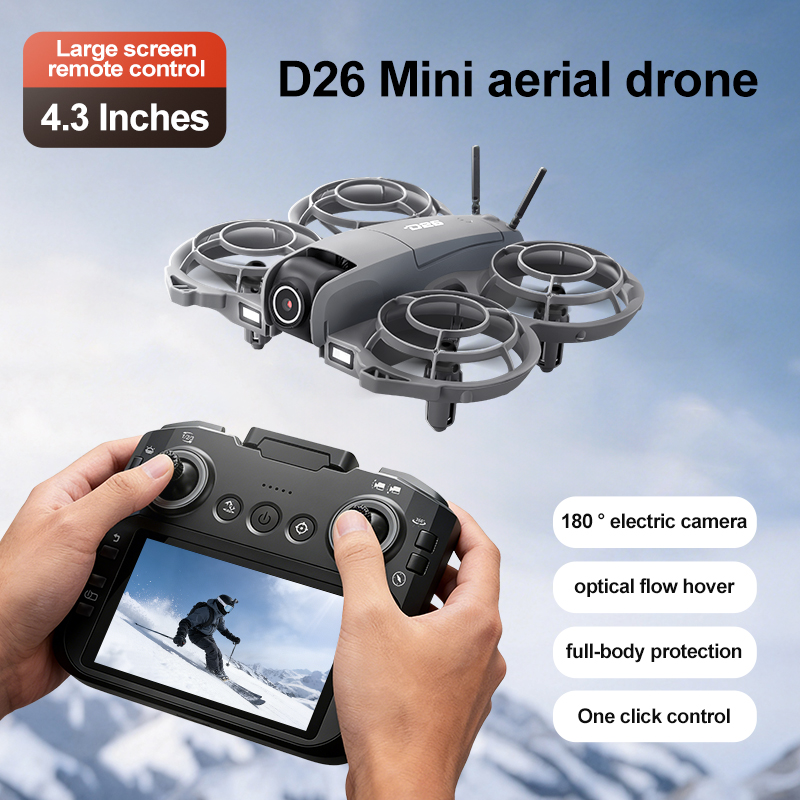 โดรน D26 4K ถ่ายภาพทางอากาศ HD - Drone Z บทวิจารณ์และราคา