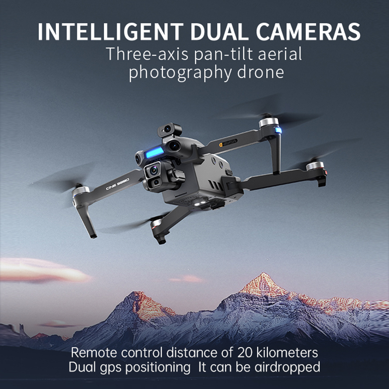 โดรนกล้องคู่ 8K รุ่นใหม่ ปี 20 - Drone Z บทวิจารณ์และราคา