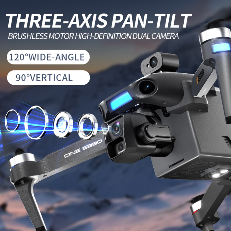โดรนกล้องคู่ 8K รุ่นใหม่ ปี 20 - Drone Z บทวิจารณ์และราคา