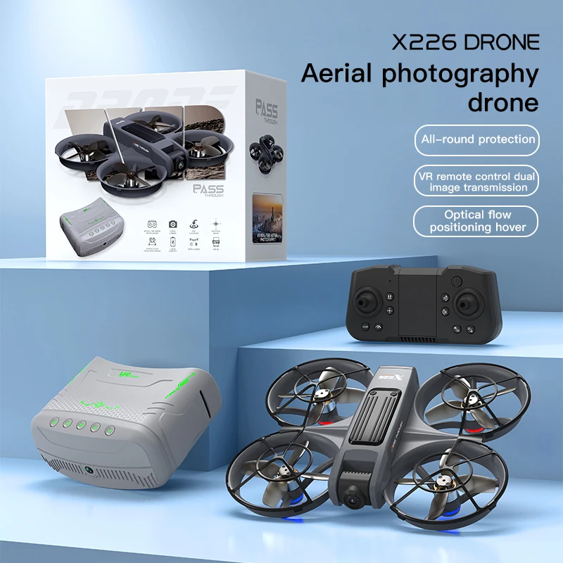 โดรน Xiaomi X226 VR 8K กล้องคู - Drone Rc X226 บทวิจารณ์และราคา