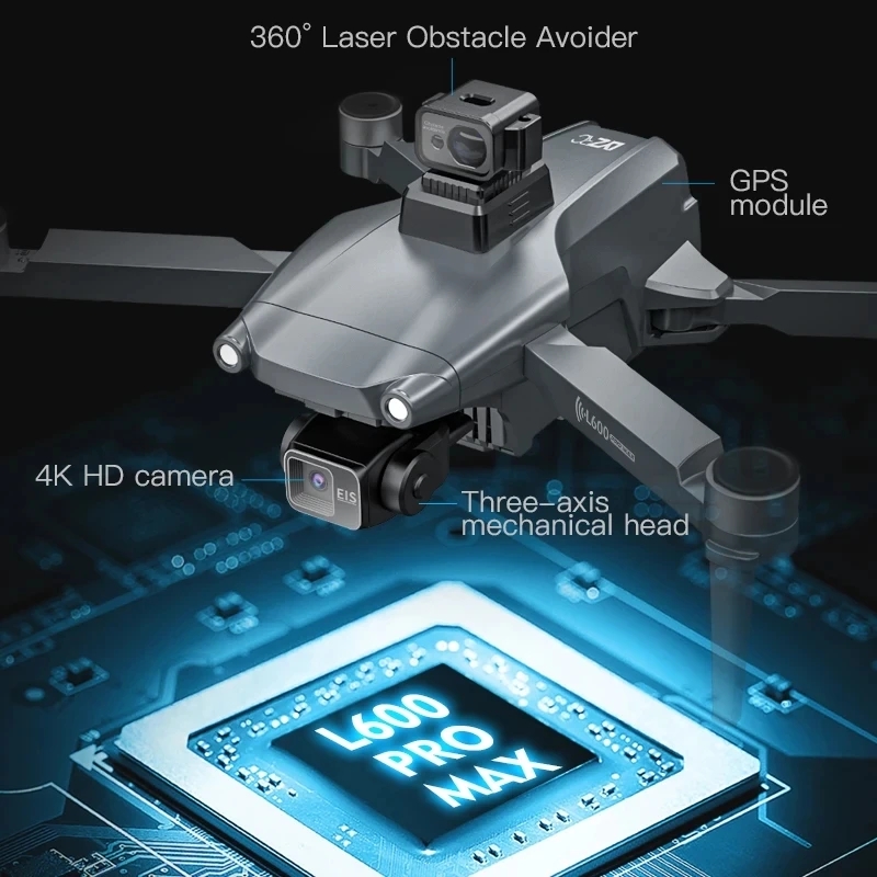 L600 PRO MAX GPS Drone Profess - Drone Z บทวิจารณ์และราคา