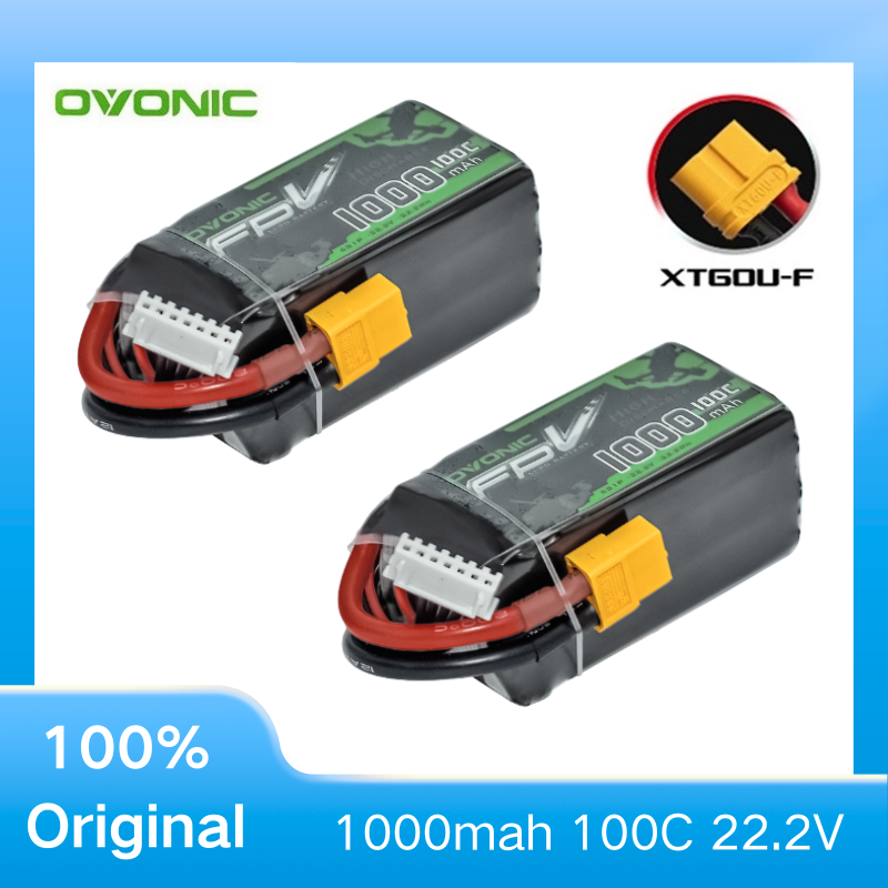 2 ชิ้น OVONIC 1000mAh 100C 22. - Drone Zll Rc บทวิจารณ์และราคา