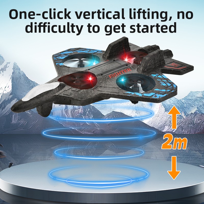 เครื่องบินโฟมคริสต์มาส รีโมทคอ - Drone Rc Fighter Jet บทวิจารณ์และราคา