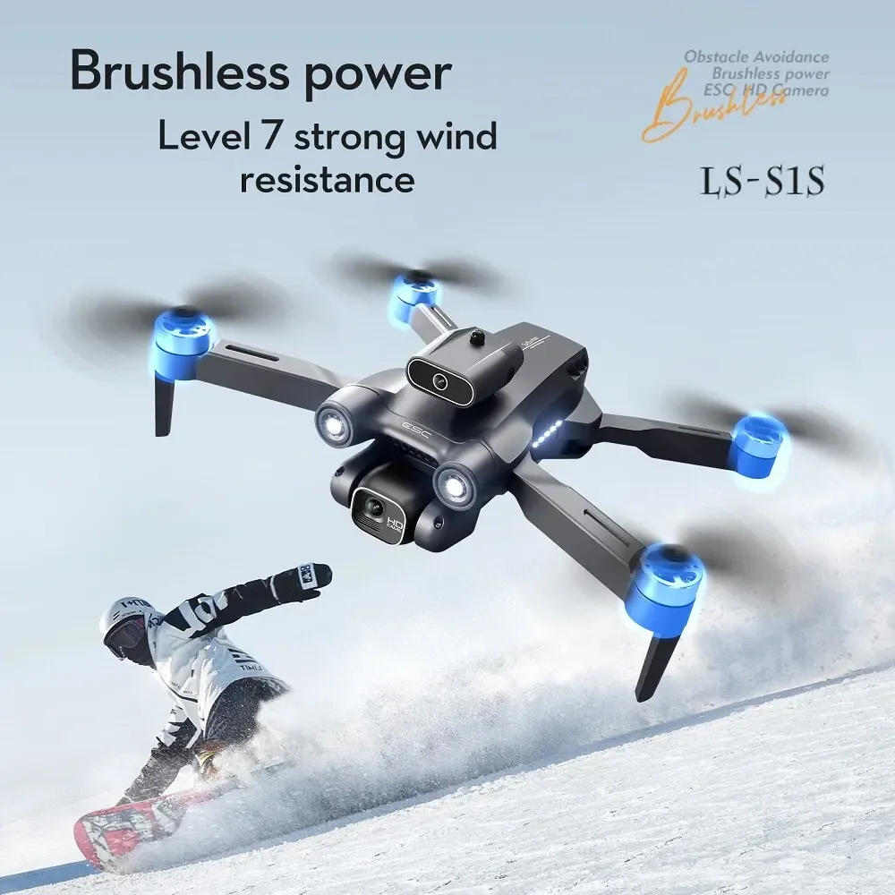โดรน S1S แบบไร้แปรงถ่าน กล้อง  - Drone Rc S1S บทวิจารณ์และราคา