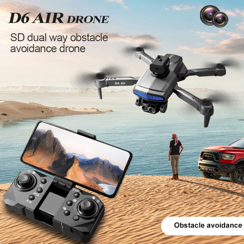 โดรน D6 Air Smart Camera กล้อง - Drone Smart Rc Foldable บทวิจารณ์และราคา