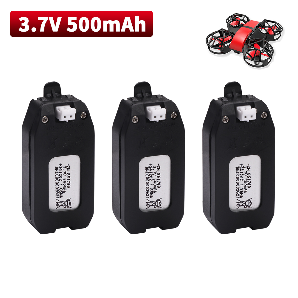 3.7V 500mAh แบตเตอรี่ลิเธียมสํ - Drone Rc Accessories บทวิจารณ์และราคา