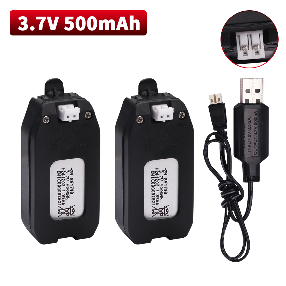 3.7V 500mAh แบตเตอรี่ลิเธียมสํ - Drone Rc Accessories บทวิจารณ์และราคา