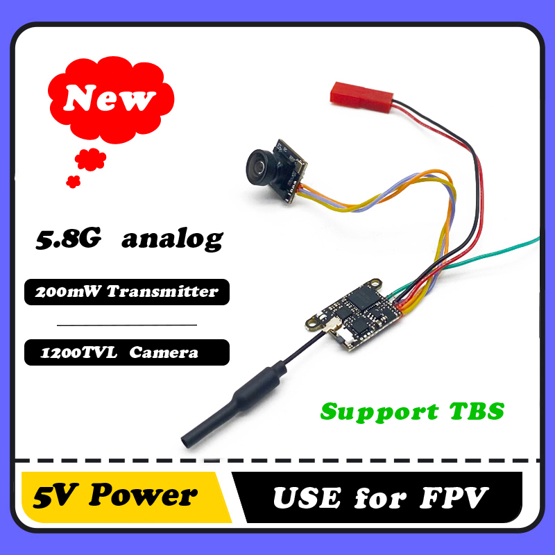 SLONWAKE 5.8G 1200TVL กล้อง FP - Drone Rc Camera บทวิจารณ์และราคา