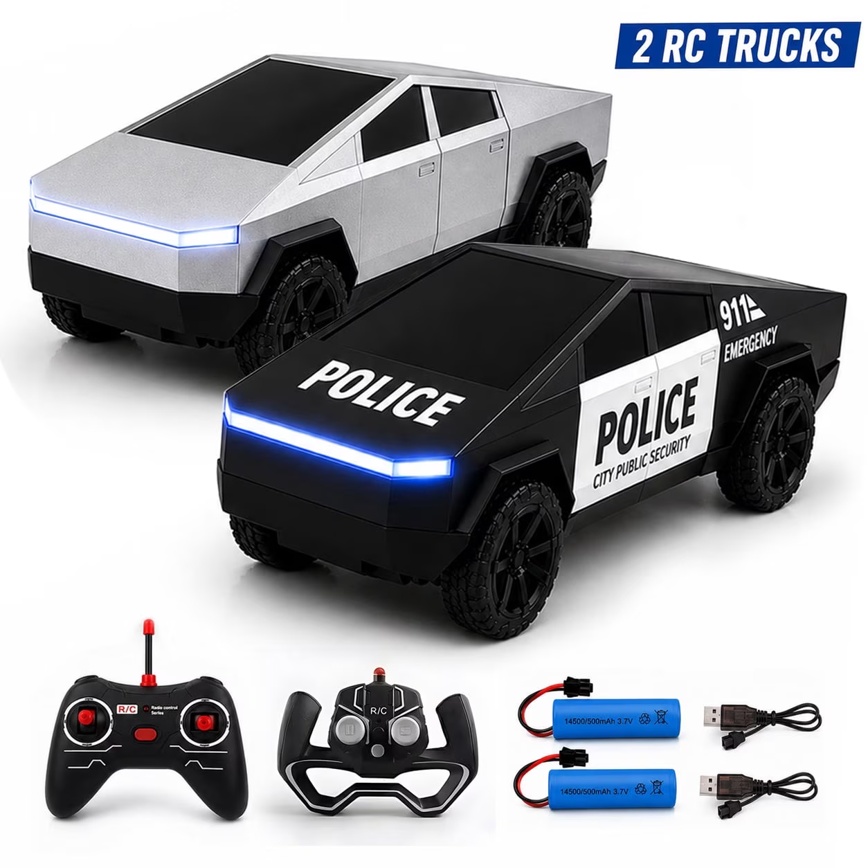 รถของเล่น RC Cyber Truck 2 คัน - Drone Shahed Rc บทวิจารณ์และราคา