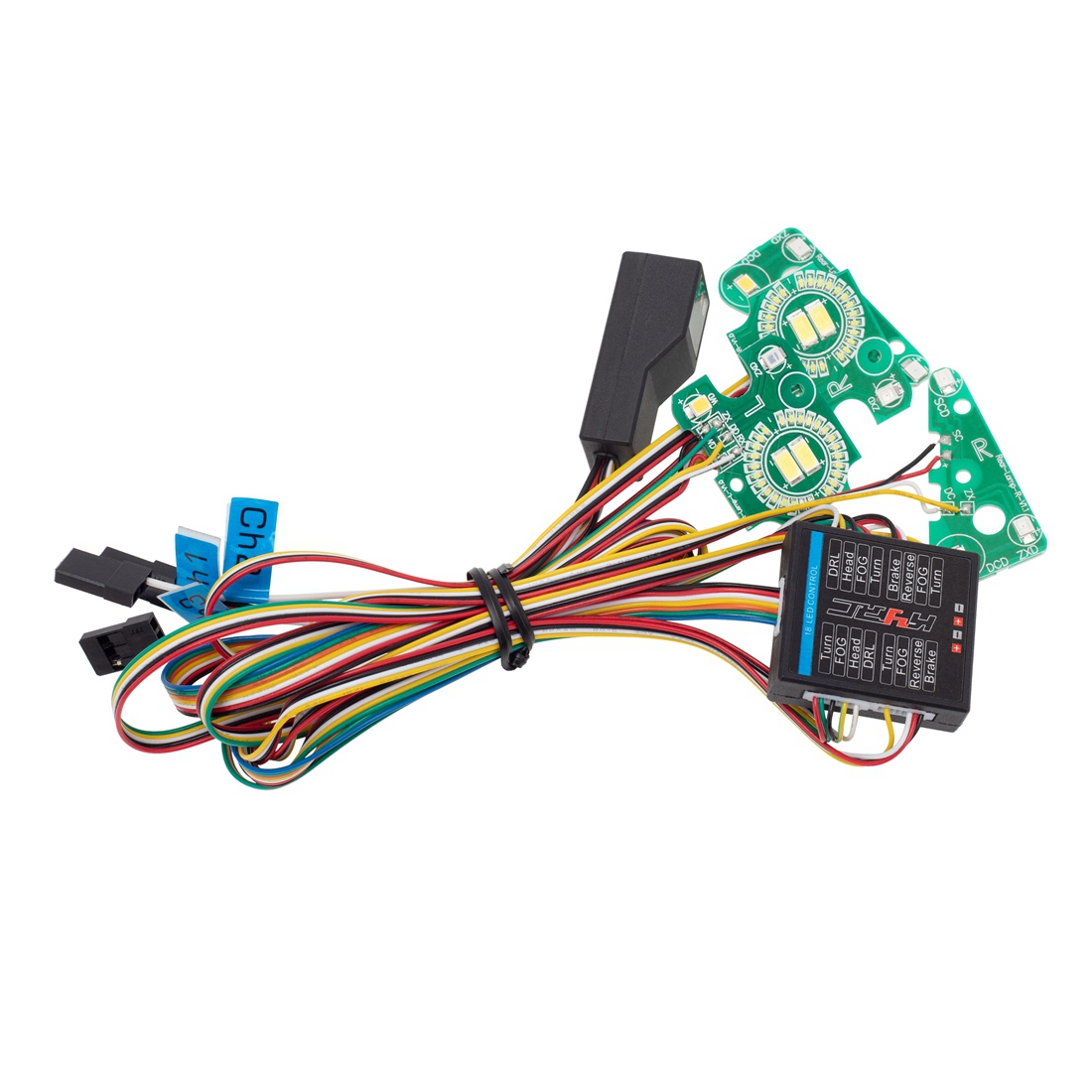 ระบบไฟ LED ด้านหน้าและด้านหลัง - Drone Shahed Rc บทวิจารณ์และราคา