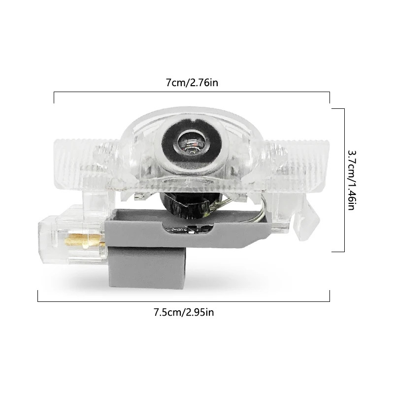 2ชิ้นโคมไฟโปรเจคเตอร์ LED โคมไ - Drone Shahed Rc บทวิจารณ์และราคา