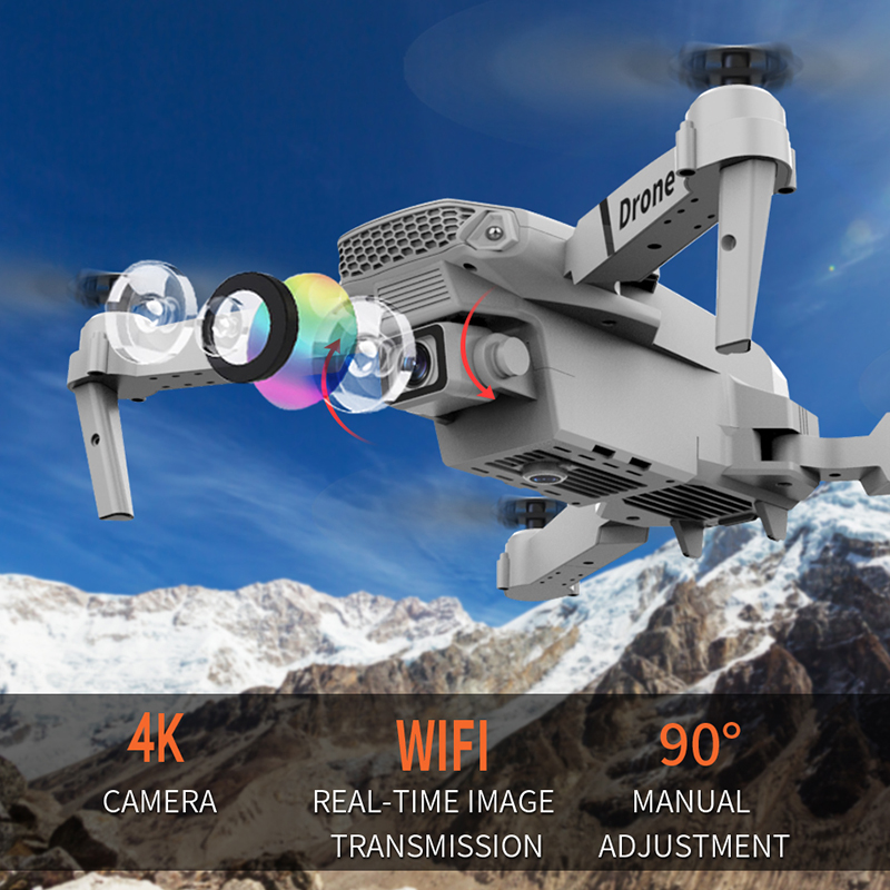 2026 โดรน RC ขนาดเล็กแบบพับได้ - Drone Smart Rc Foldable บทวิจารณ์และราคา