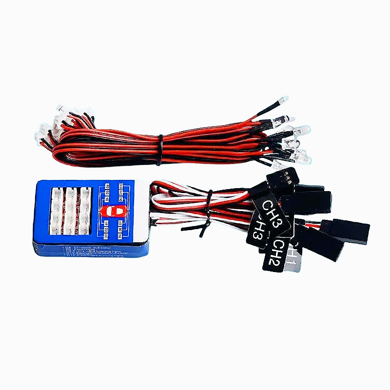 ชุดไฟ LED 12 ดวงสำหรับรถบังคับ - Drone Shahed Rc บทวิจารณ์และราคา