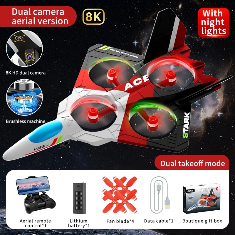 โดรน RC เครื่องบินบังคับระยะไก - Drone Rc Fighter Jet บทวิจารณ์และราคา